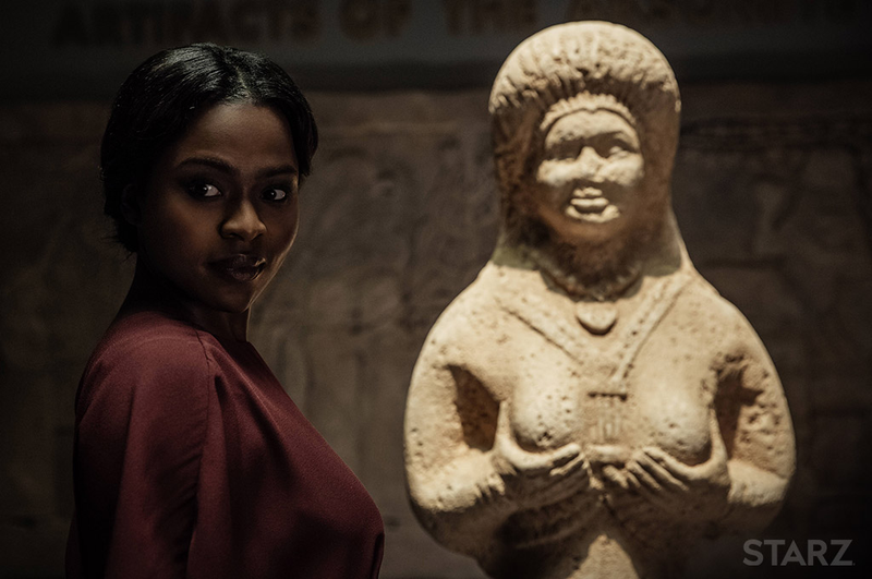 Yetide Badaki as Bilquis in American Gods (Starz)